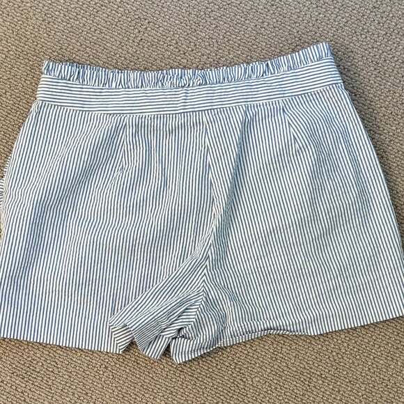 BOGO J. Crew Factory Seersucker Ruffle Shorts - Picture 7 of 8